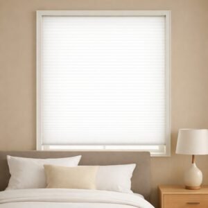 וילון דואט - לבן