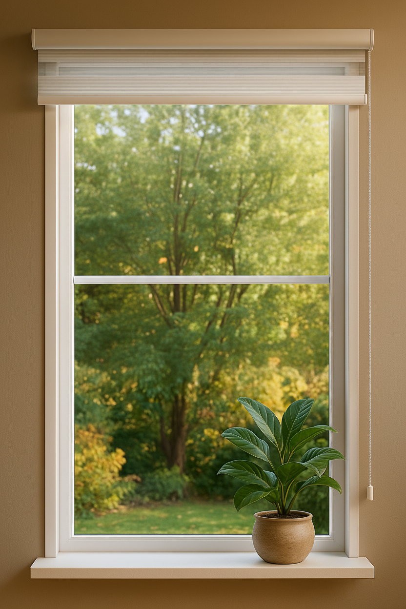 ווילון למעלה