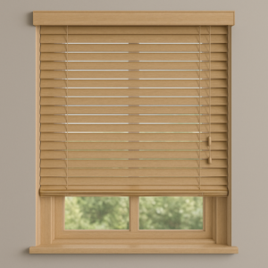 תריס ונציאני מעץ - חום