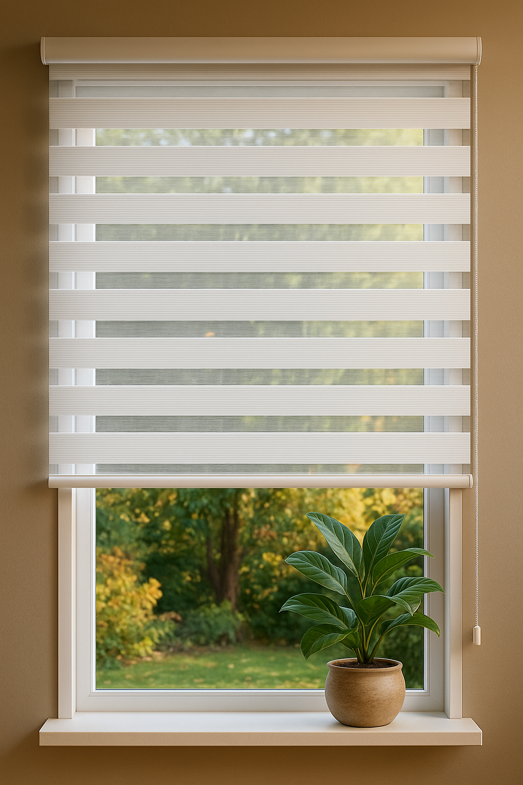 ווילון למטה