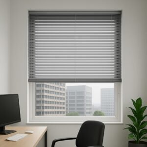 תריס ונציאני מאלומיניום - אפור