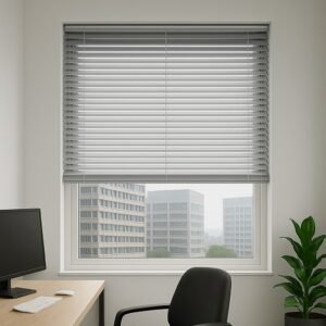 תריס ונציאני מאלומיניום - כסף