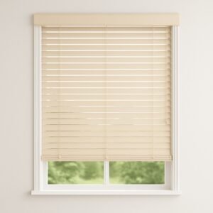 תריס ונציאני מpvc מוקצף - קרם