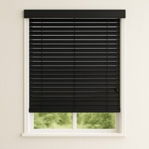 תריס ונציאני מpvc מוקצף - שחור