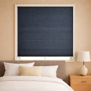 וילון דואט הצללה - כחול כהה