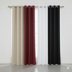 וילון בד - דגם בלקאוט